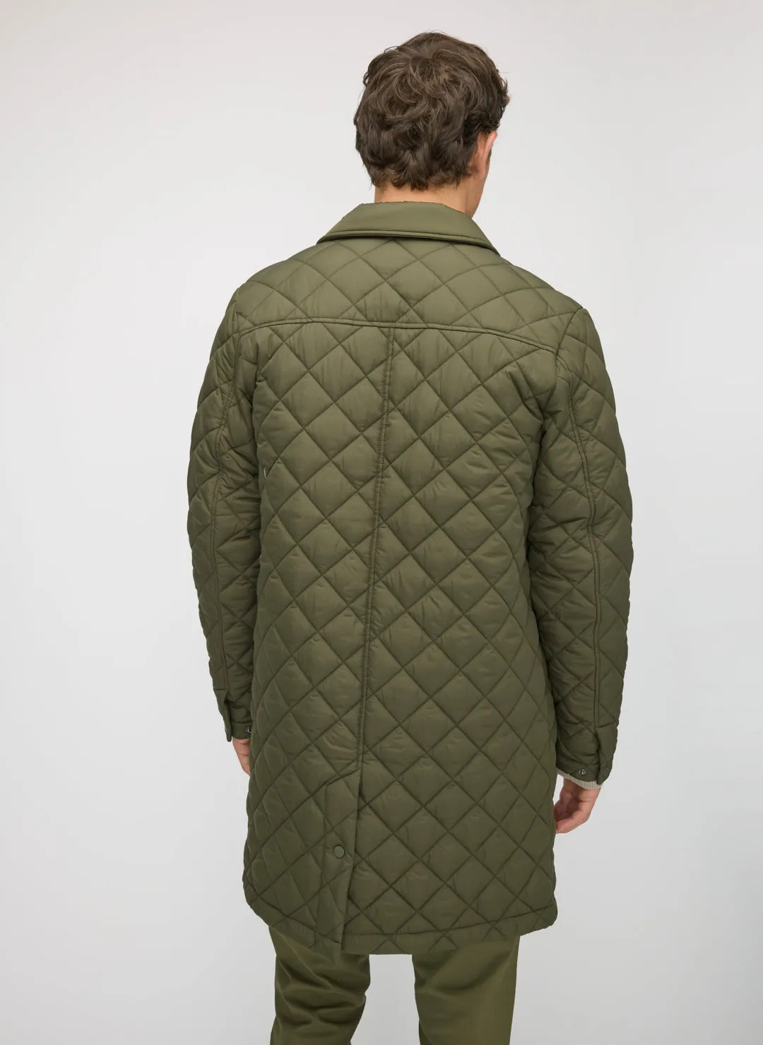 Bergen Recycled Quilted Coat sold by Kit and Ace product image thumbnail 3