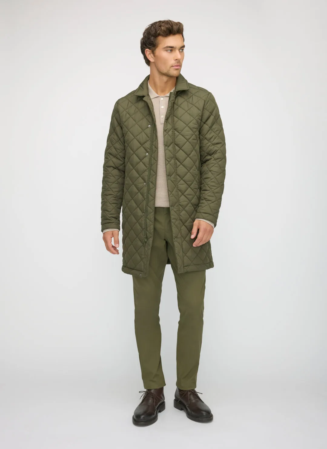 Bergen Recycled Quilted Coat sold by Kit and Ace product image thumbnail 2