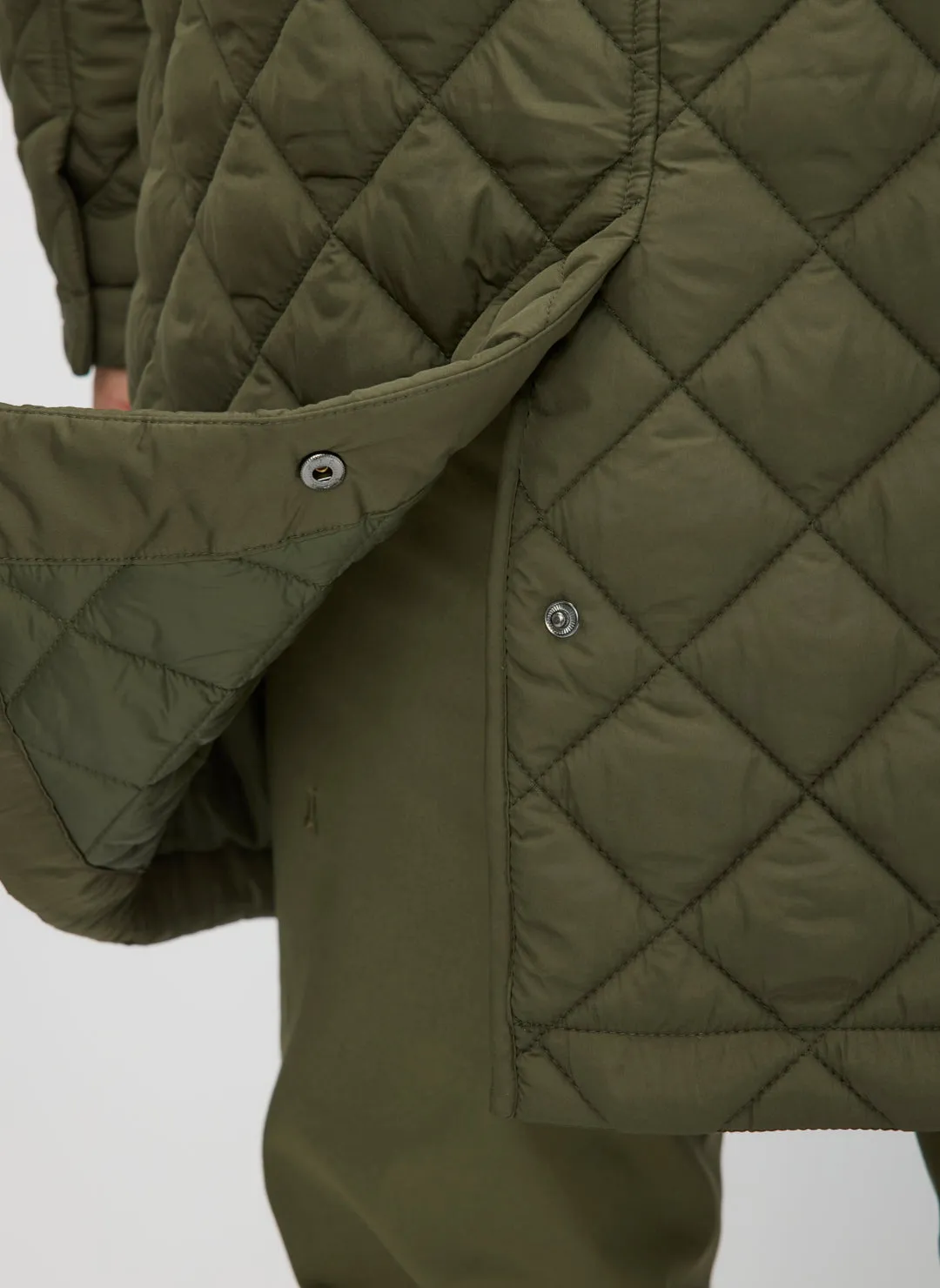 Bergen Recycled Quilted Coat sold by Kit and Ace product image thumbnail 5