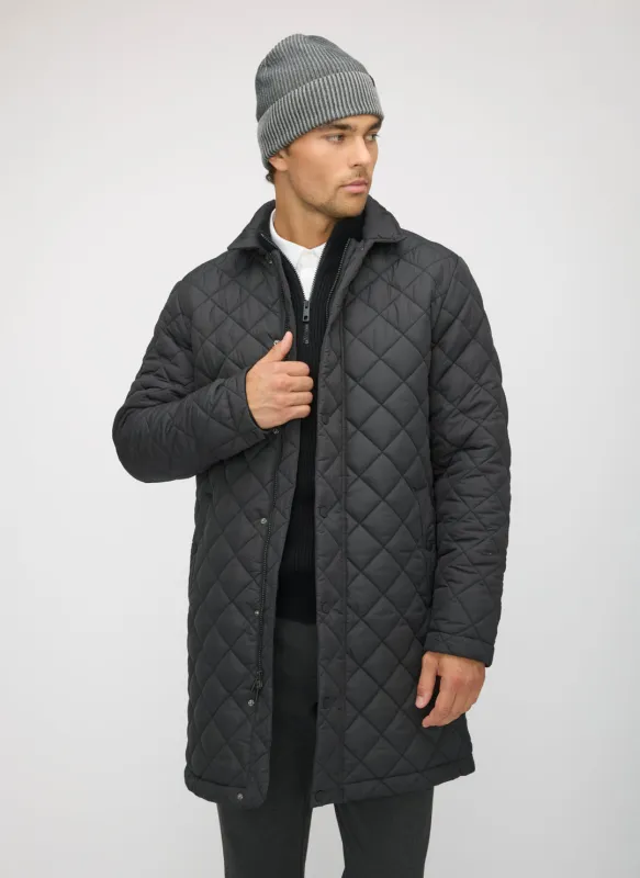 Bergen Recycled Quilted Coat sold by Kit and Ace
