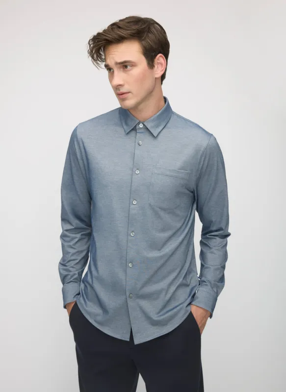 City Tech Long Sleeve Classic Fit Shirt sold by Kit and Ace
