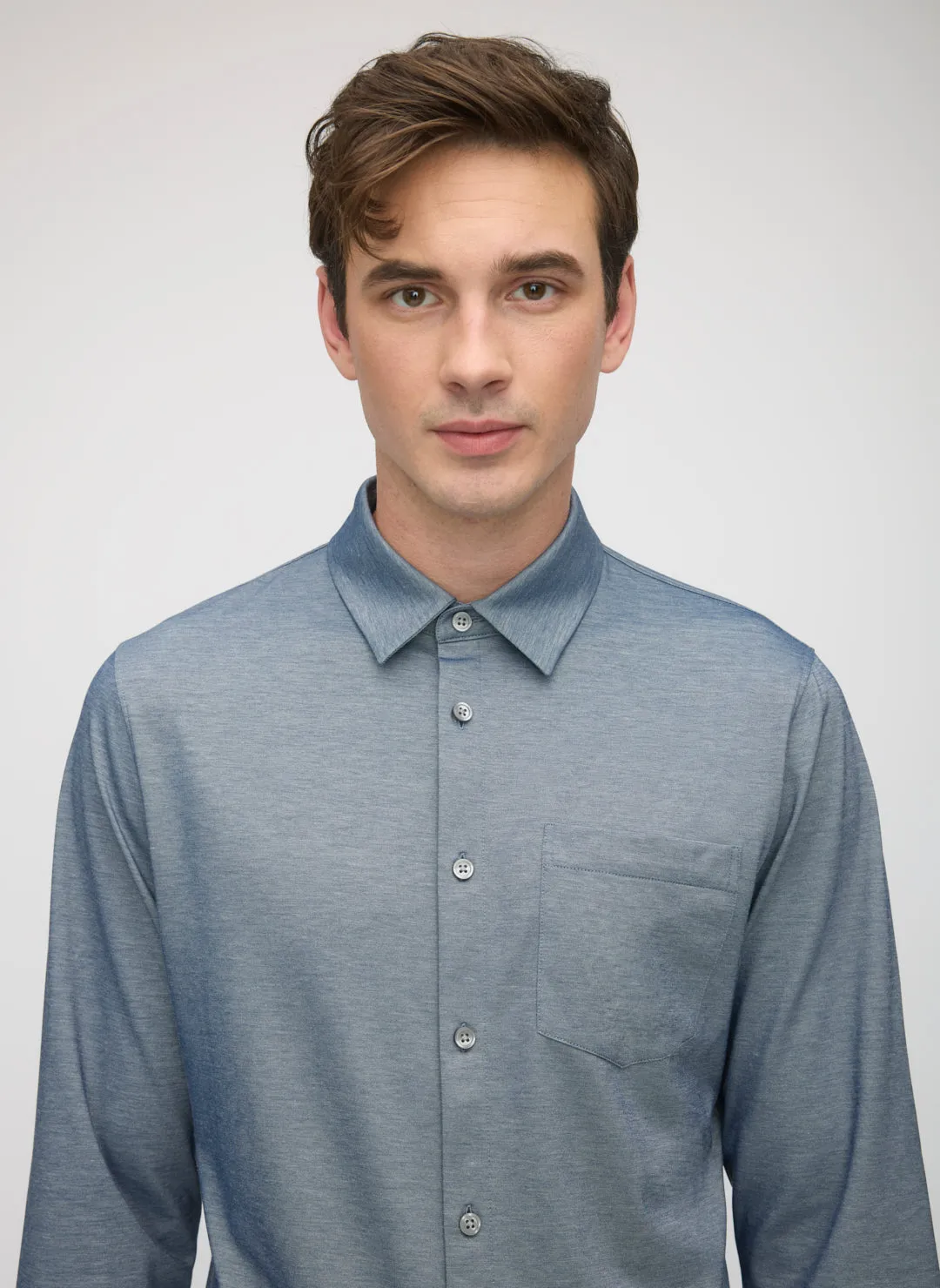 City Tech Long Sleeve Classic Fit Shirt sold by Kit and Ace product image thumbnail 2