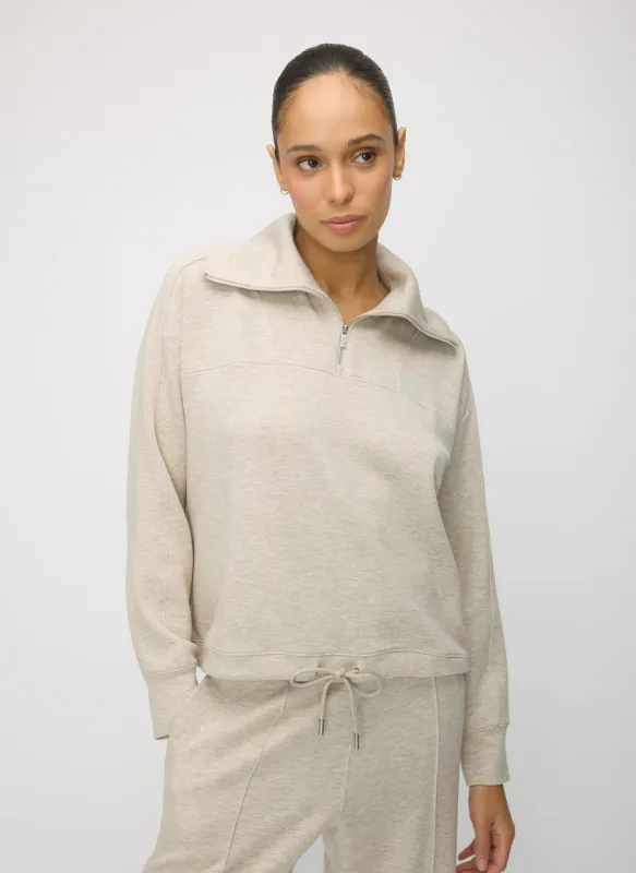 Restore Quarter Zip Popover sold by Kit and Ace