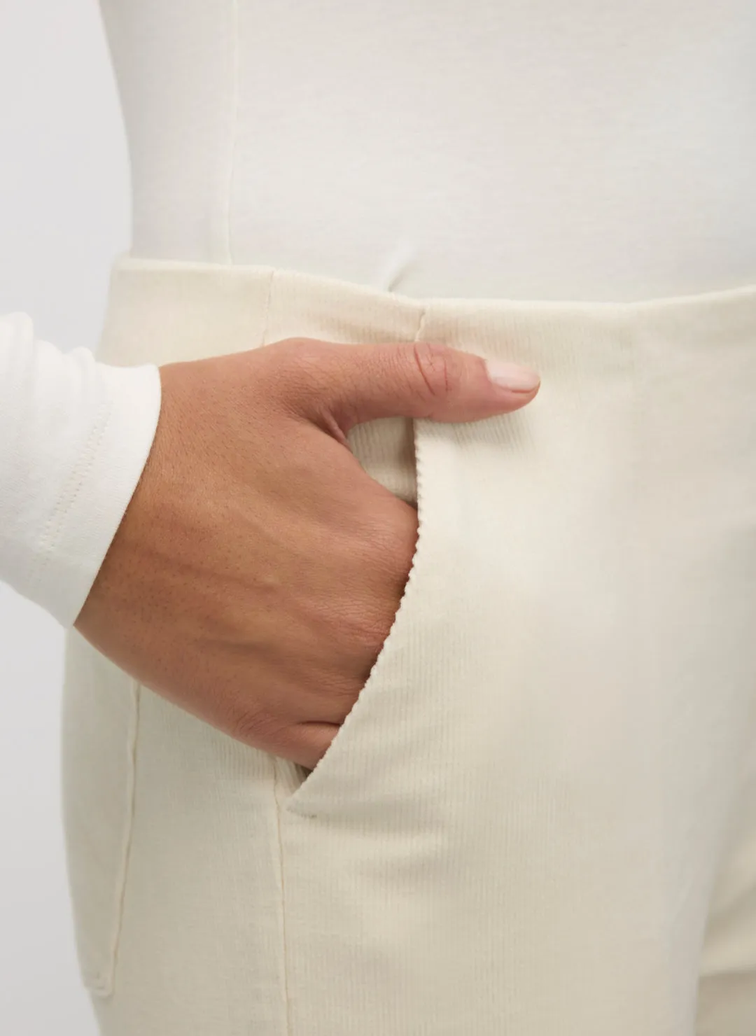 Wide Leg Cord Pants sold by Kit and Ace product image thumbnail 3