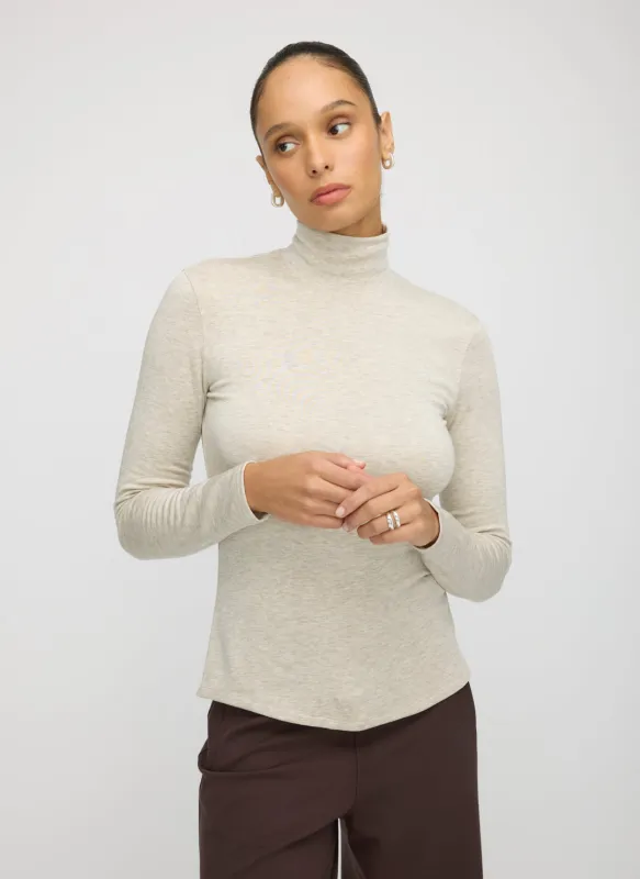 Upgrade Brushed Turtleneck sold by Kit and Ace