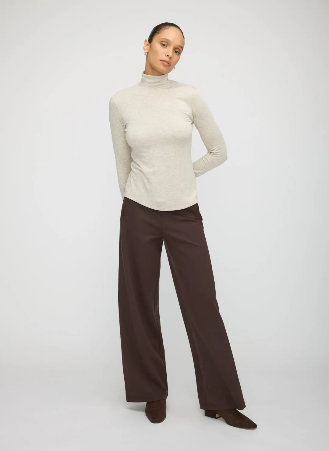 Upgraded Brushed Turtleneck sold by Kit and Ace product image thumbnail 4