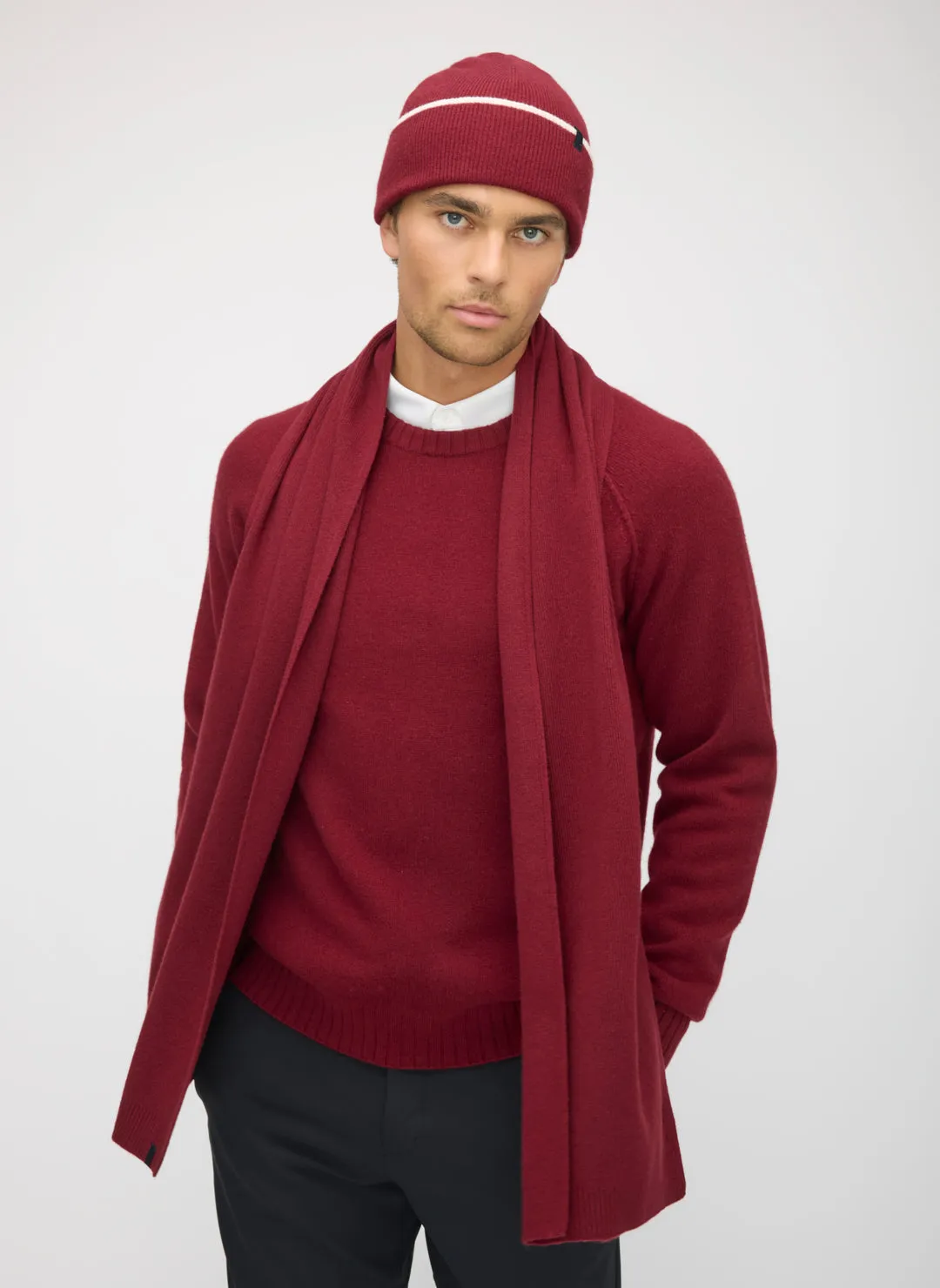 Cashmere Merino Scarf sold by Kit and Ace product image thumbnail 2