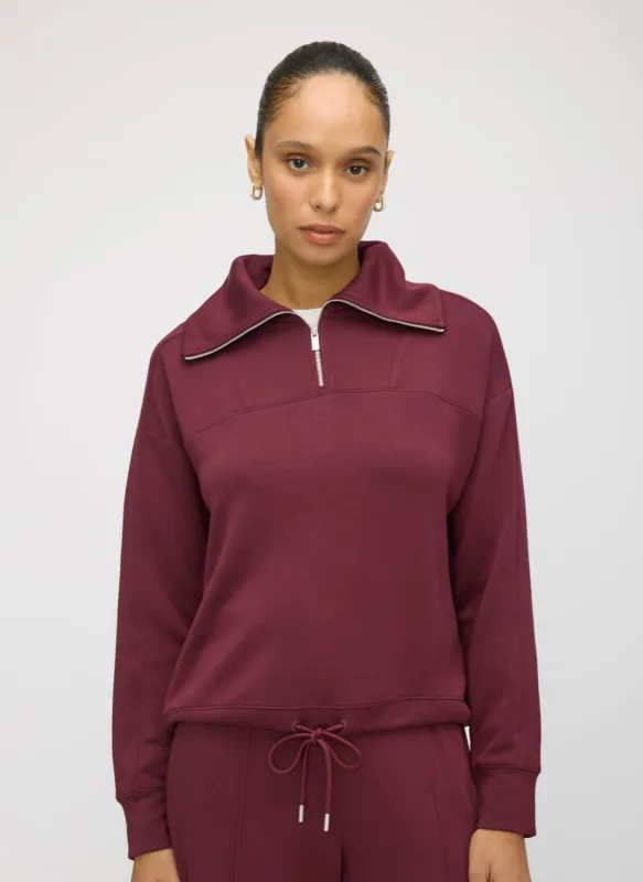 Restore Quarter Zip Popover sold by Kit and Ace