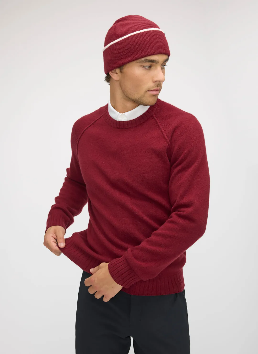Cashmere Merino Raglan Sweater sold by Kit and Ace product image thumbnail 3