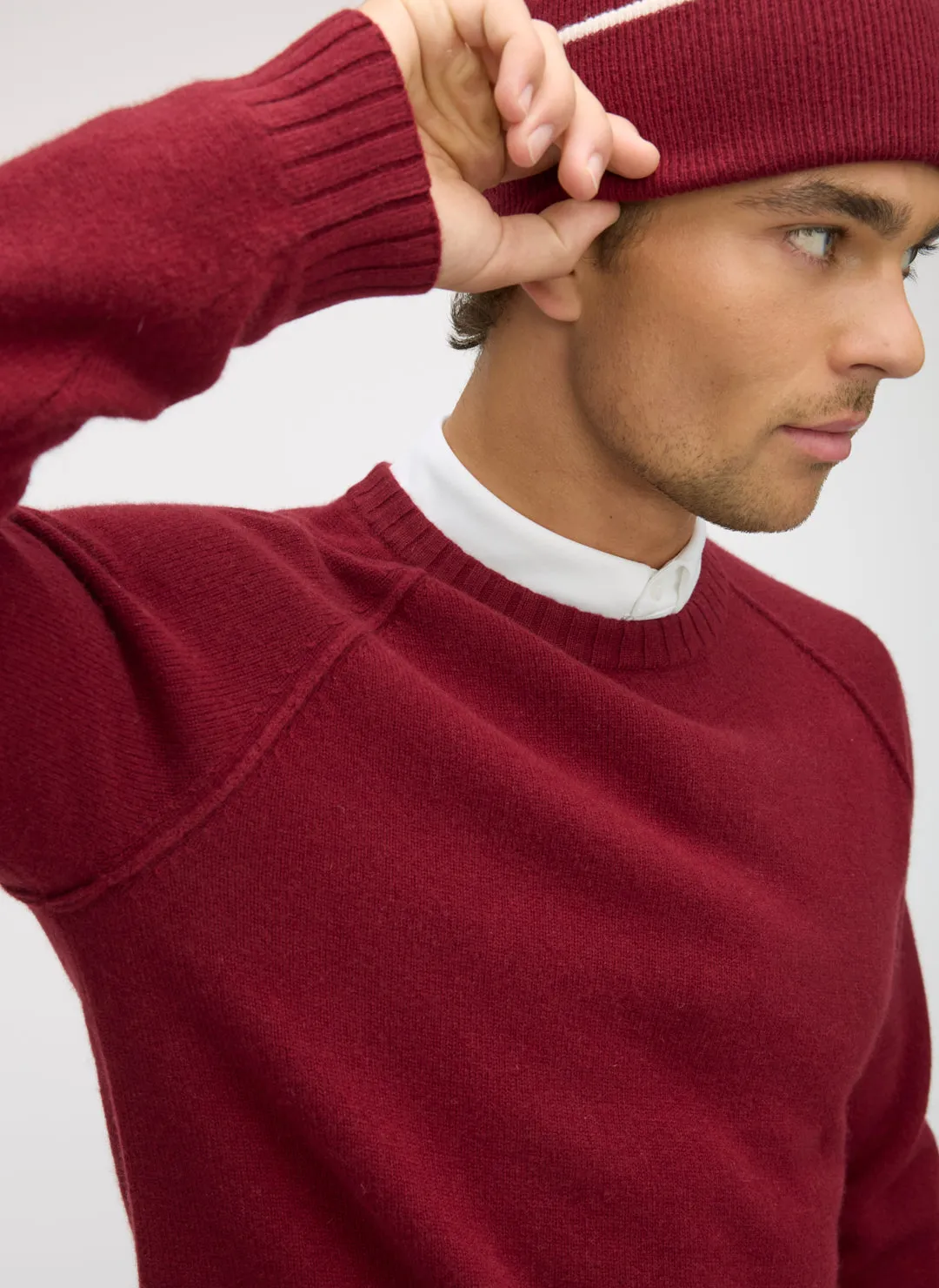 Cashmere Merino Raglan Sweater sold by Kit and Ace product image thumbnail 4