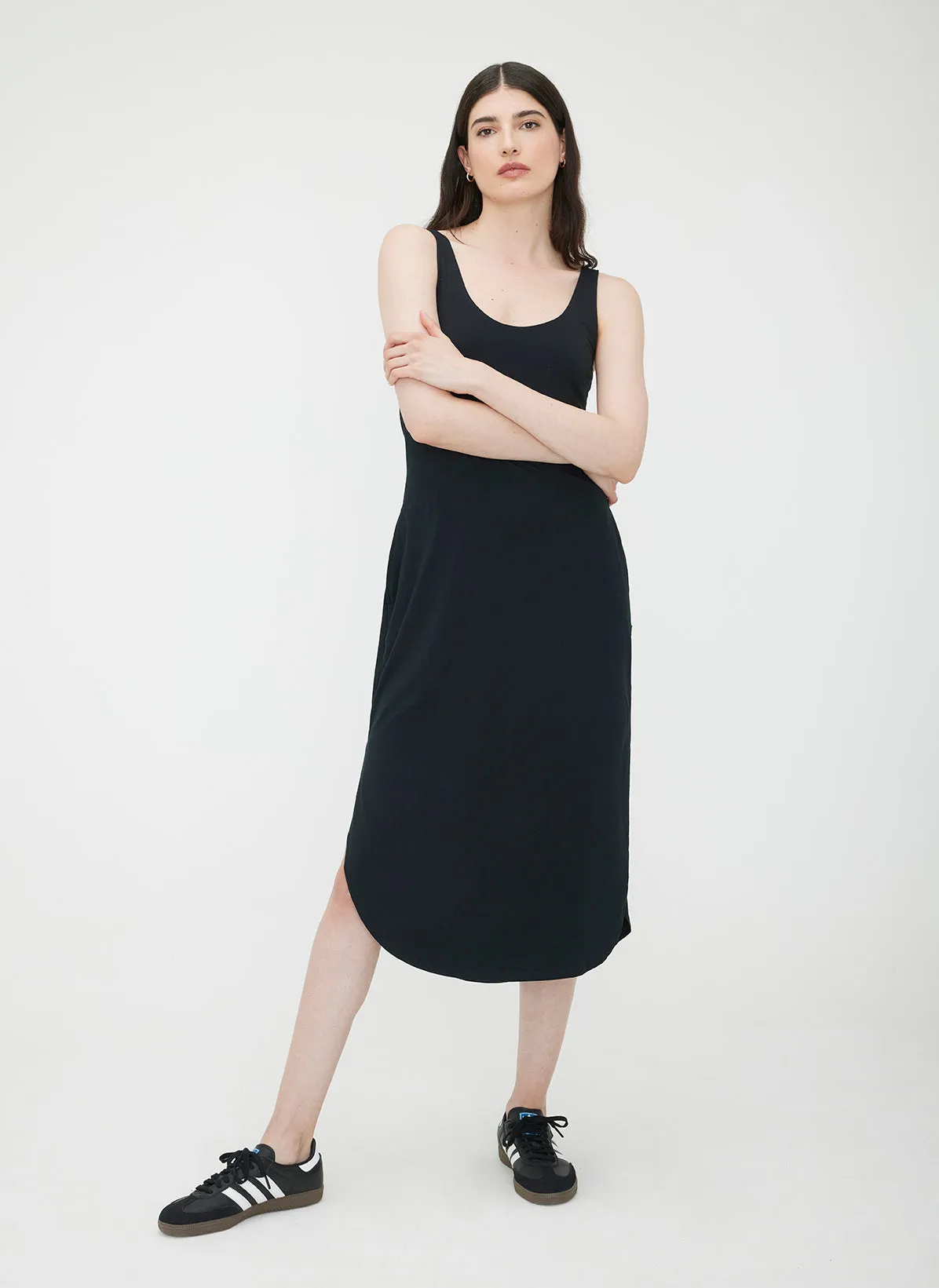 Soho Scoop Neck Dress sold by Kit and Ace product image thumbnail 4