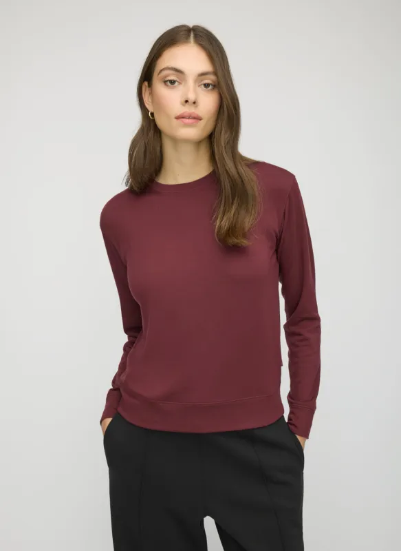 Devon Long Sleeve Pullover made by Kit and Ace