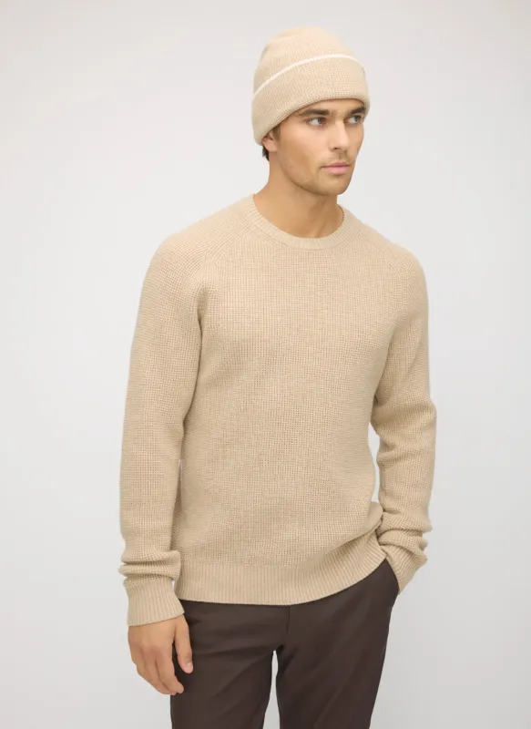 Waffle Crewneck Sweater sold by Kit and Ace