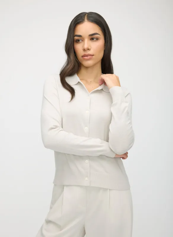 Cotton Cashmere Cardigan sold by Kit and Ace