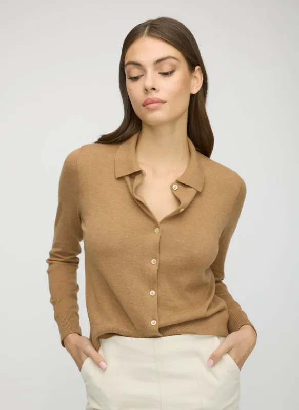 Cotton Cashmere Cardigan sold by Kit and Ace