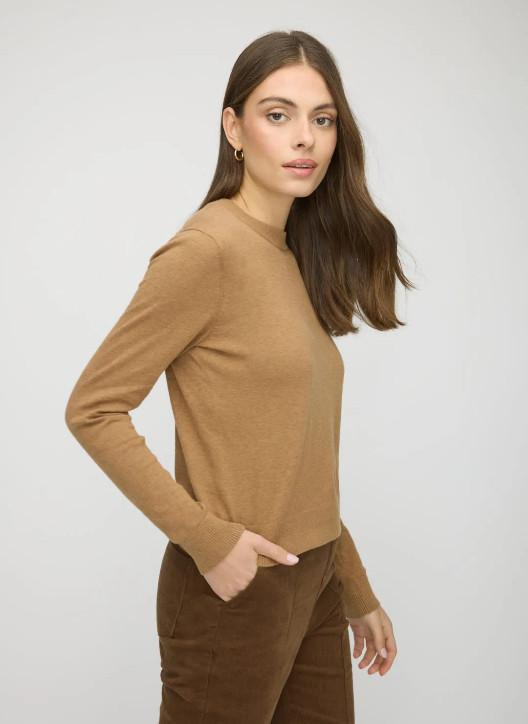 Cotton Cashmere Crewneck sold by Kit and Ace product image thumbnail 2