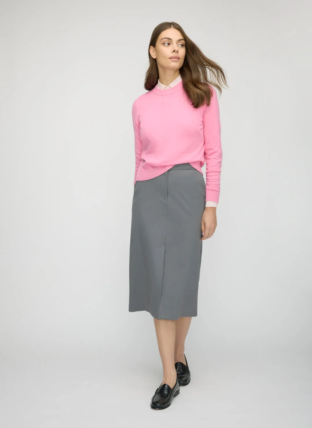 Cotton Cashmere Crewneck sold by Kit and Ace product image thumbnail 3