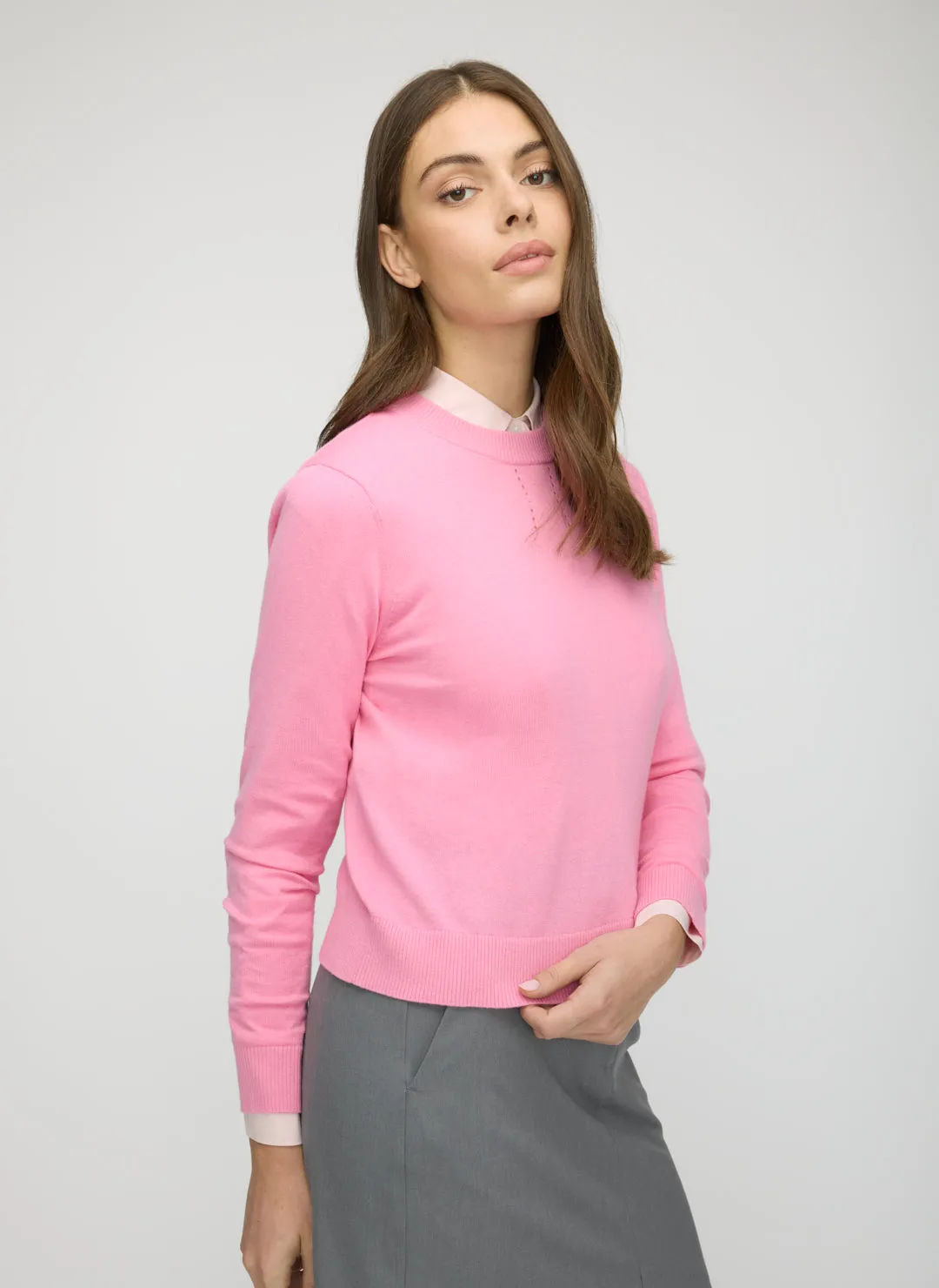 Cotton Cashmere Crewneck sold by Kit and Ace