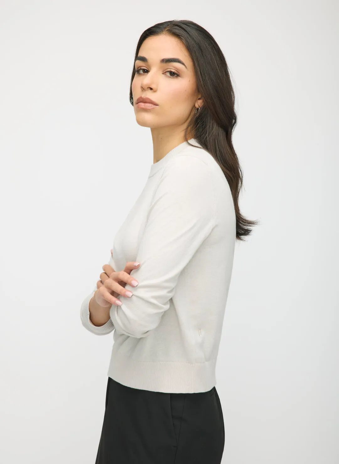 Cotton Cashmere Crewneck sold by Kit and Ace product image thumbnail 2