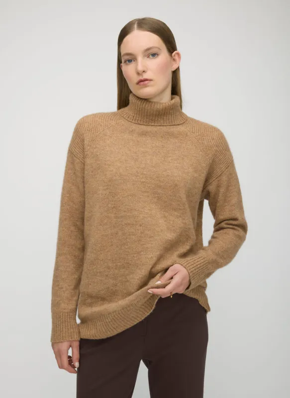 Alpaca Turtleneck Sweater sold by Kit and Ace