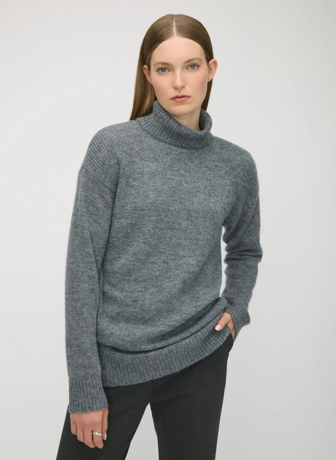 Alpaca Turtleneck Sweater sold by Kit and Ace product image thumbnail 5