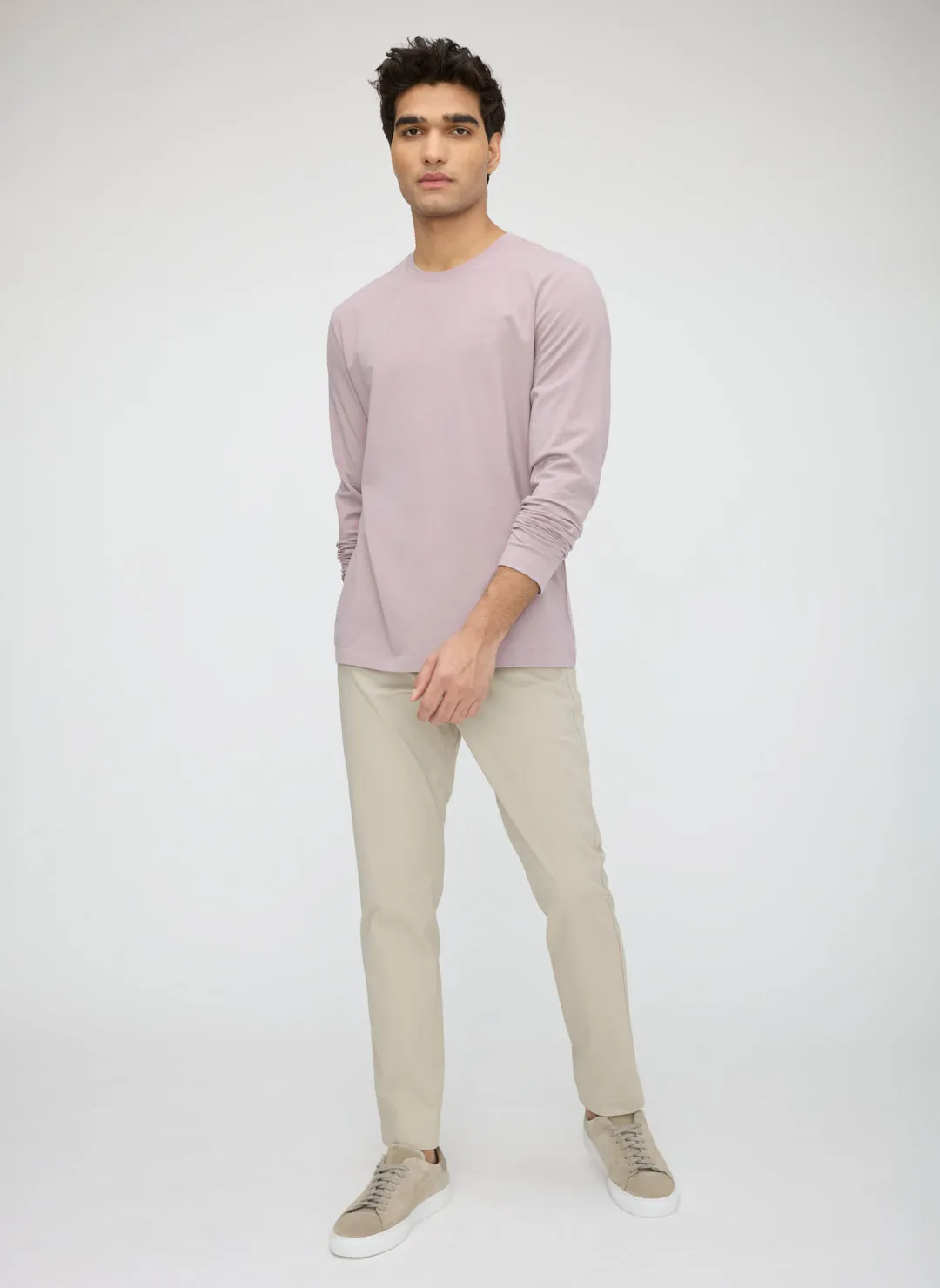 Stanton Long Sleeve Crew Tee sold by Kit and Ace product image thumbnail 3