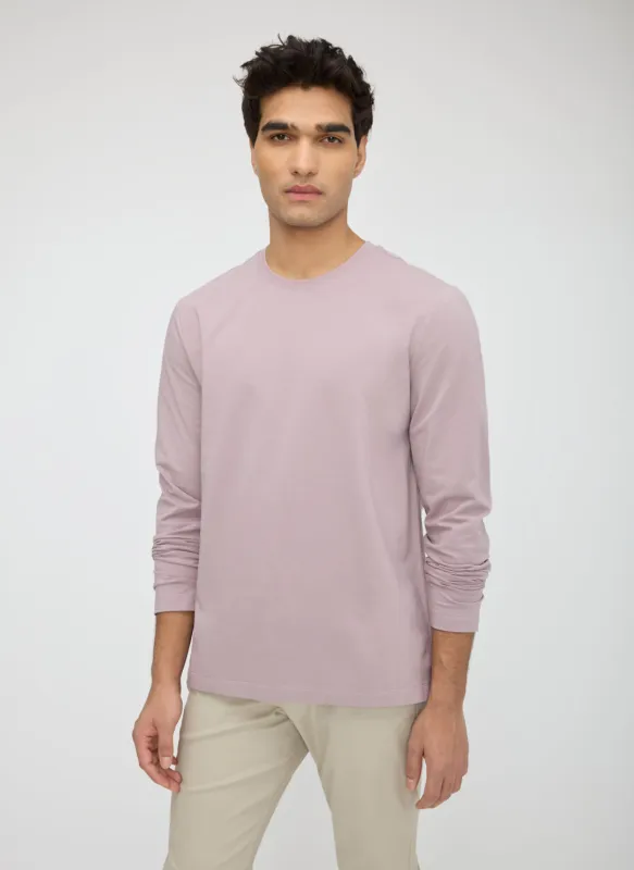 Stanton Long Sleeve Crew Tee made by Kit and Ace