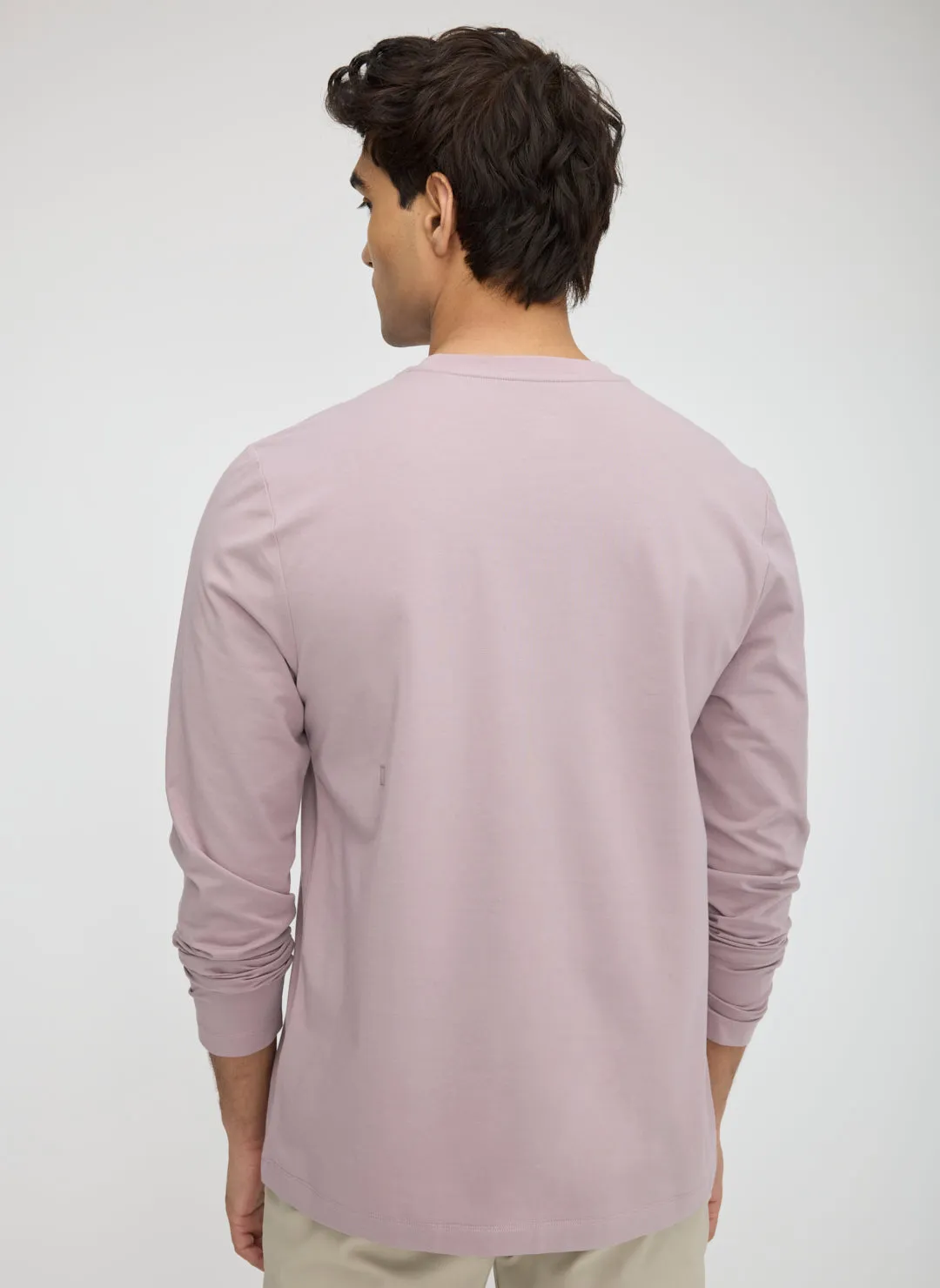 Stanton Long Sleeve Crew Tee sold by Kit and Ace product image thumbnail 4