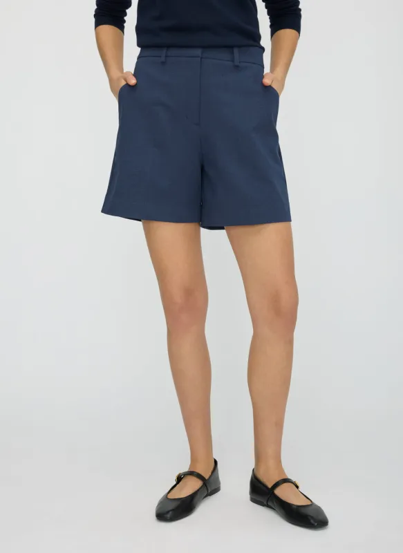 Danyal Tailored Shorts made by Kit and Ace