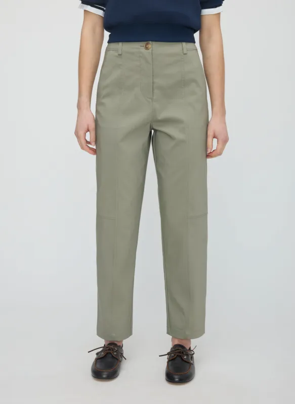 Colette Barrel Leg Pants made by Kit and Ace