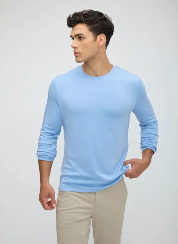 Upgraded Brushed Long Sleeve Crew made by Kit and Ace