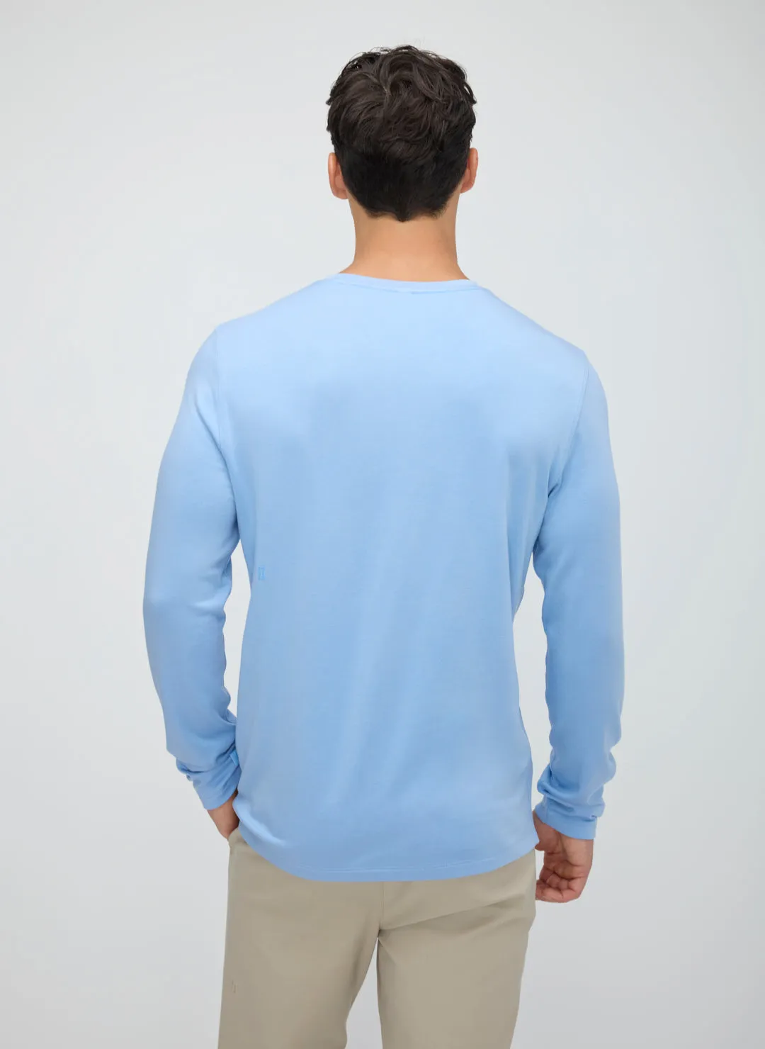 Upgraded Brushed Long Sleeve Crew sold by Kit and Ace product image thumbnail 4
