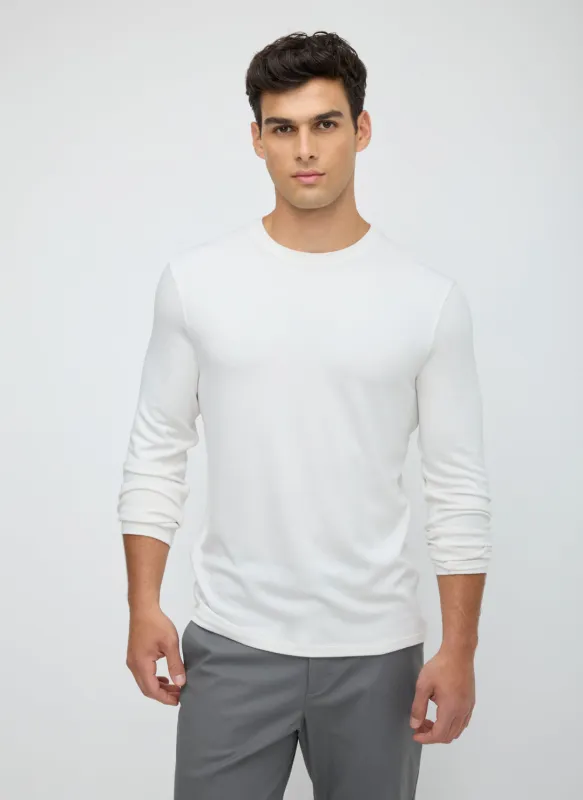Upgraded Brushed Long Sleeve Crew made by Kit and Ace