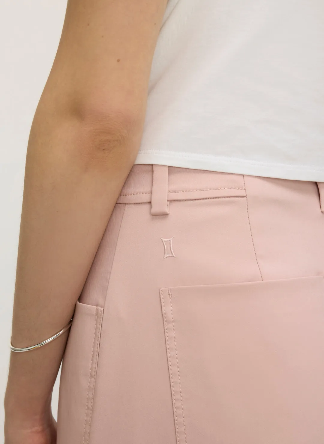 Colette Cropped Wide Leg Twill Pants sold by Kit and Ace product image thumbnail 3