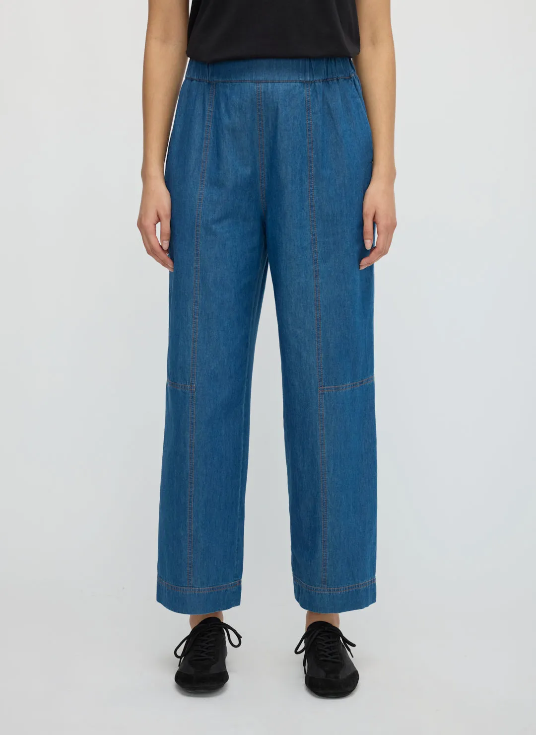 IndiFlow Denim Pull On Ankle Pant sold by Kit and Ace product image thumbnail 2