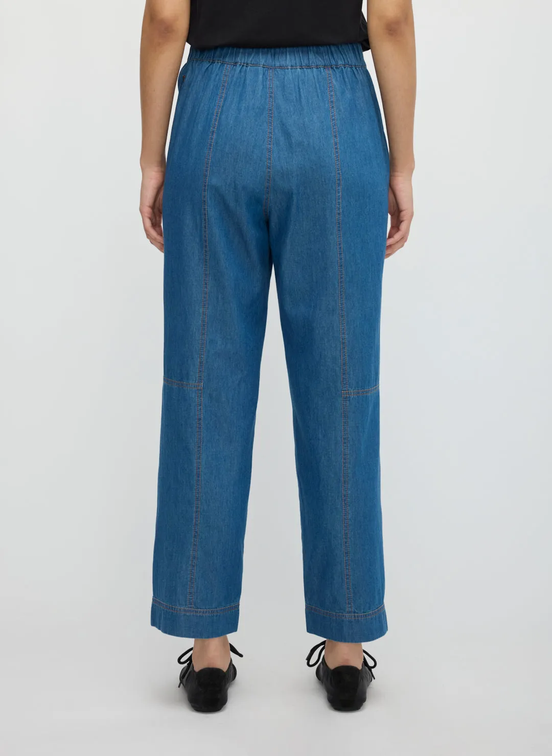 IndiFlow Denim Pull On Ankle Pant sold by Kit and Ace product image thumbnail 4