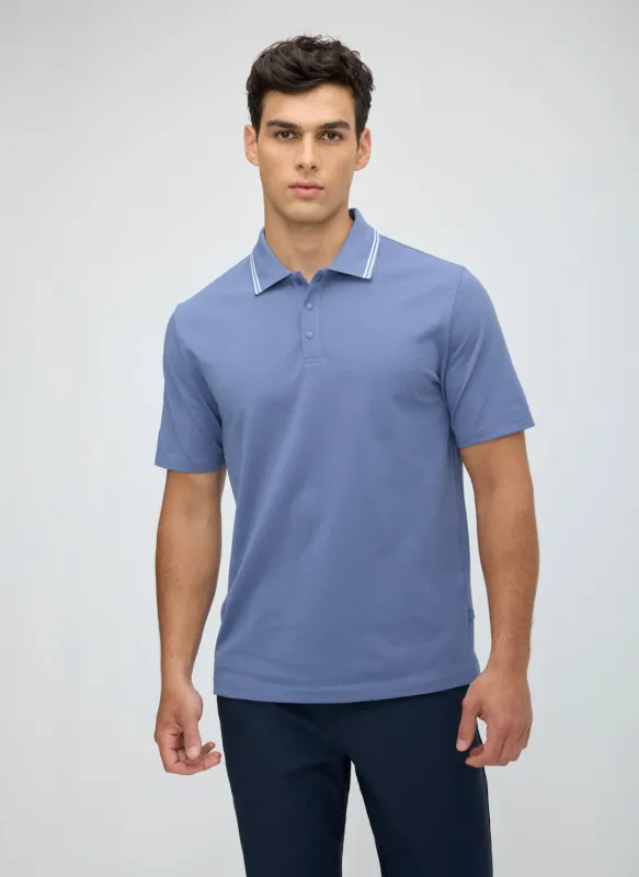 Tech Cotton Polo made by Kit and Ace