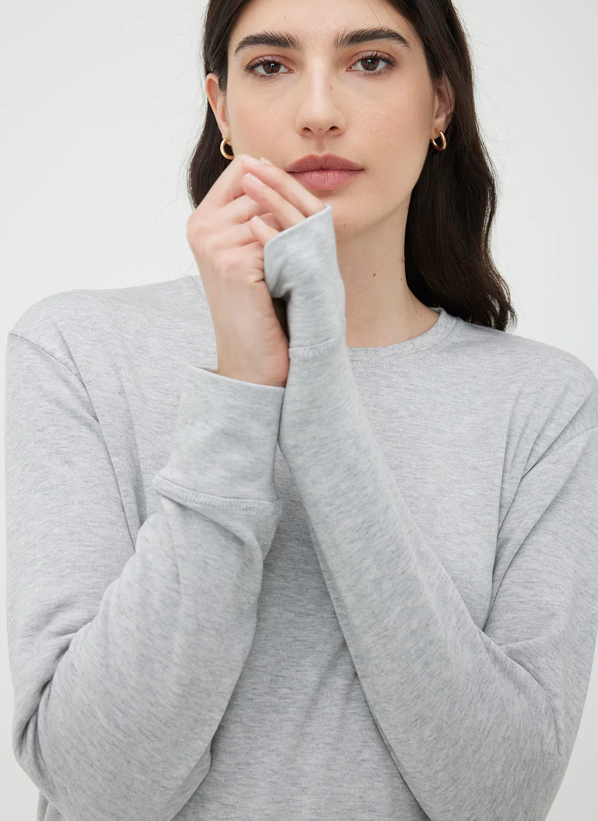 Devon Long Sleeve Pullover sold by Kit and Ace product image thumbnail 2