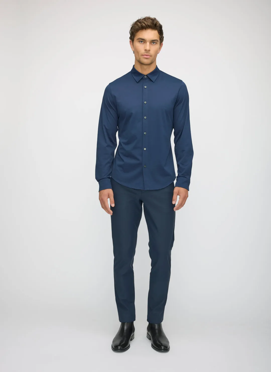 City Tech Long Sleeve Slim Fit Shirt sold by Kit and Ace product image thumbnail 3