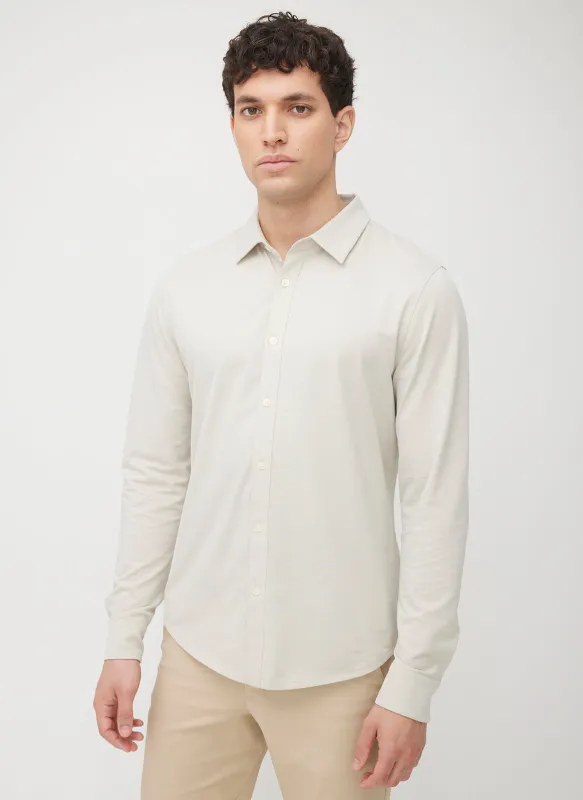 City Tech Long Sleeve Slim Fit Shirt made by Kit and Ace