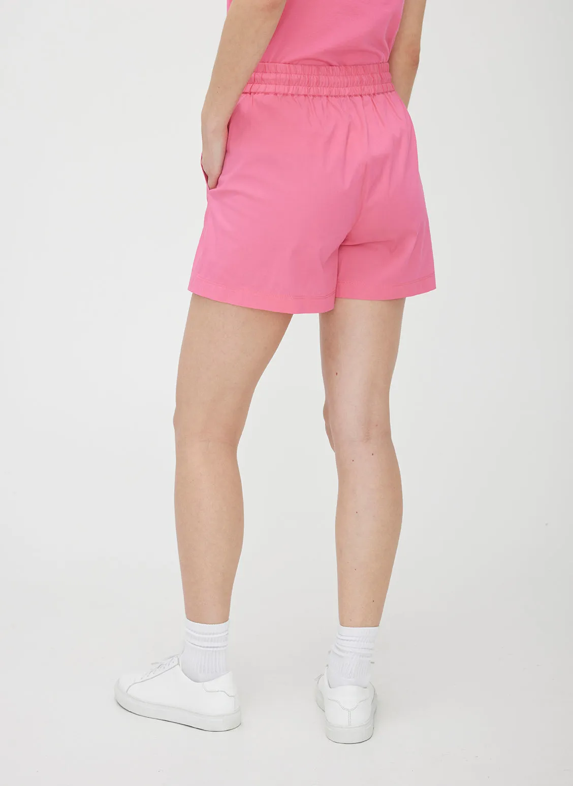 Marbella Elastic Poplin Shorts sold by Kit and Ace product image thumbnail 4