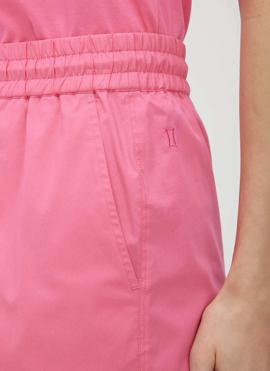 Marbella Elastic Poplin Shorts sold by Kit and Ace product image thumbnail 3