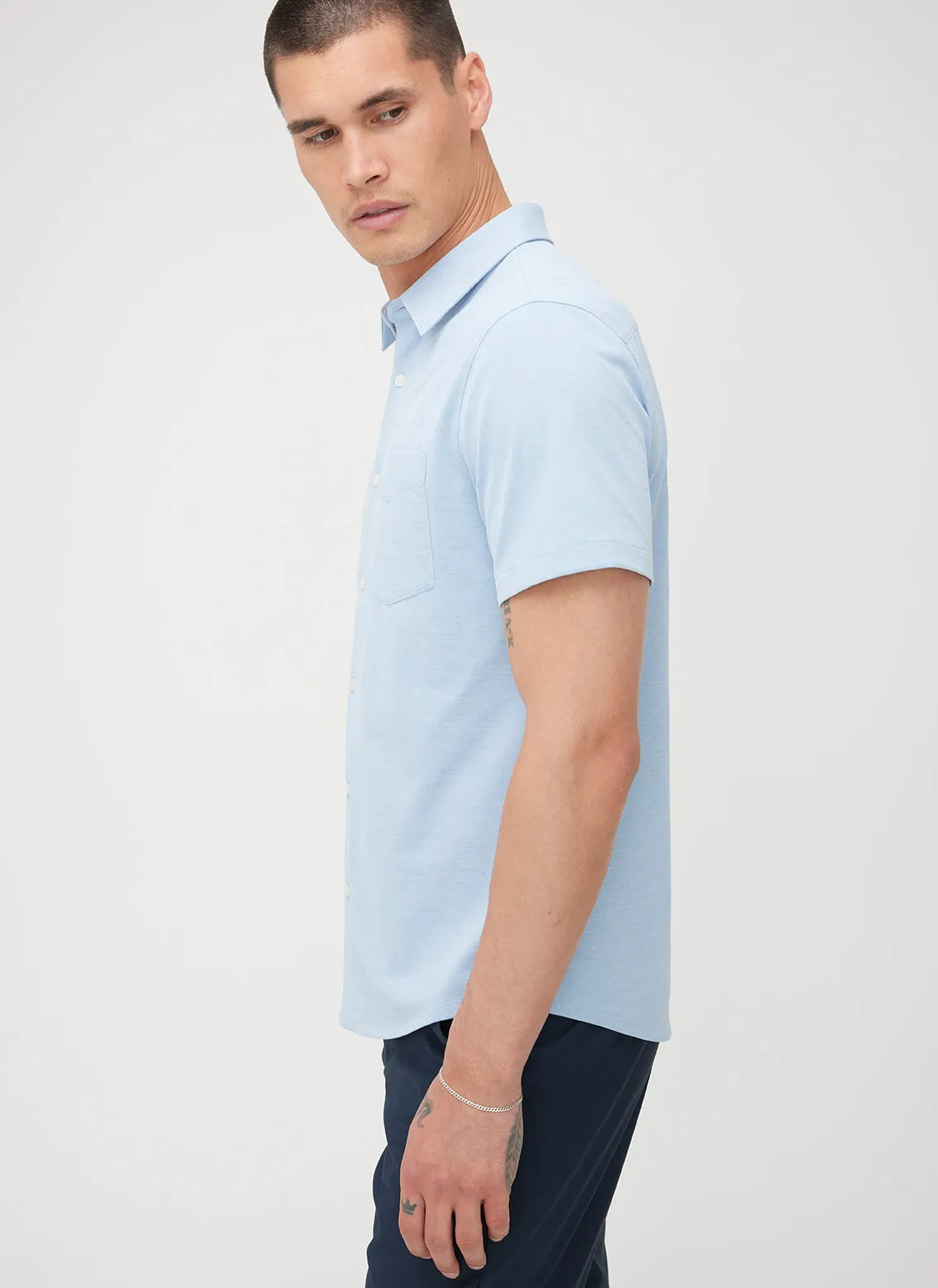 City Tech Short Sleeve Shirt sold by Kit and Ace product image thumbnail 5