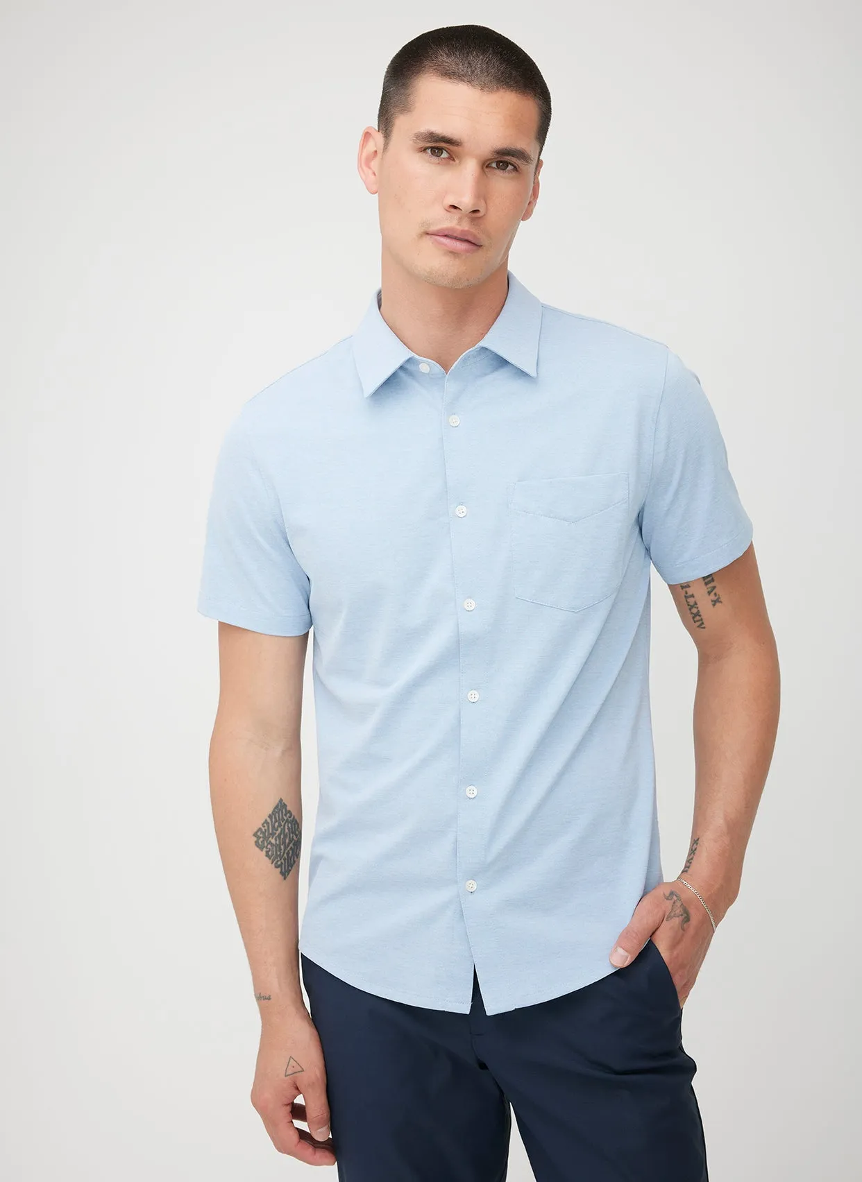 City Tech Short Sleeve Shirt sold by Kit and Ace
