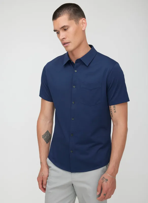 City Tech Short Sleeve Shirt made by Kit and Ace