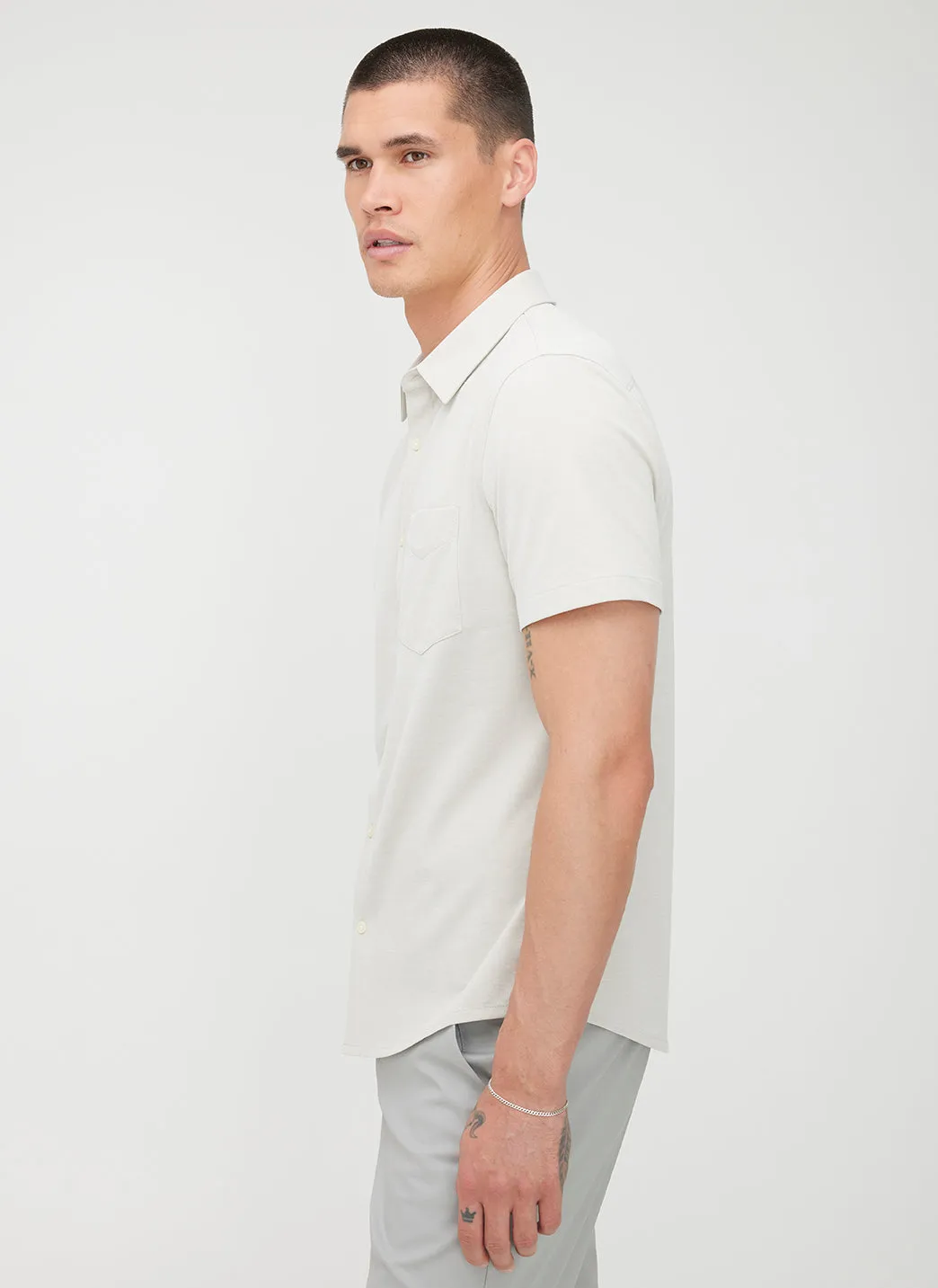 City Tech Short Sleeve Shirt sold by Kit and Ace product image thumbnail 5