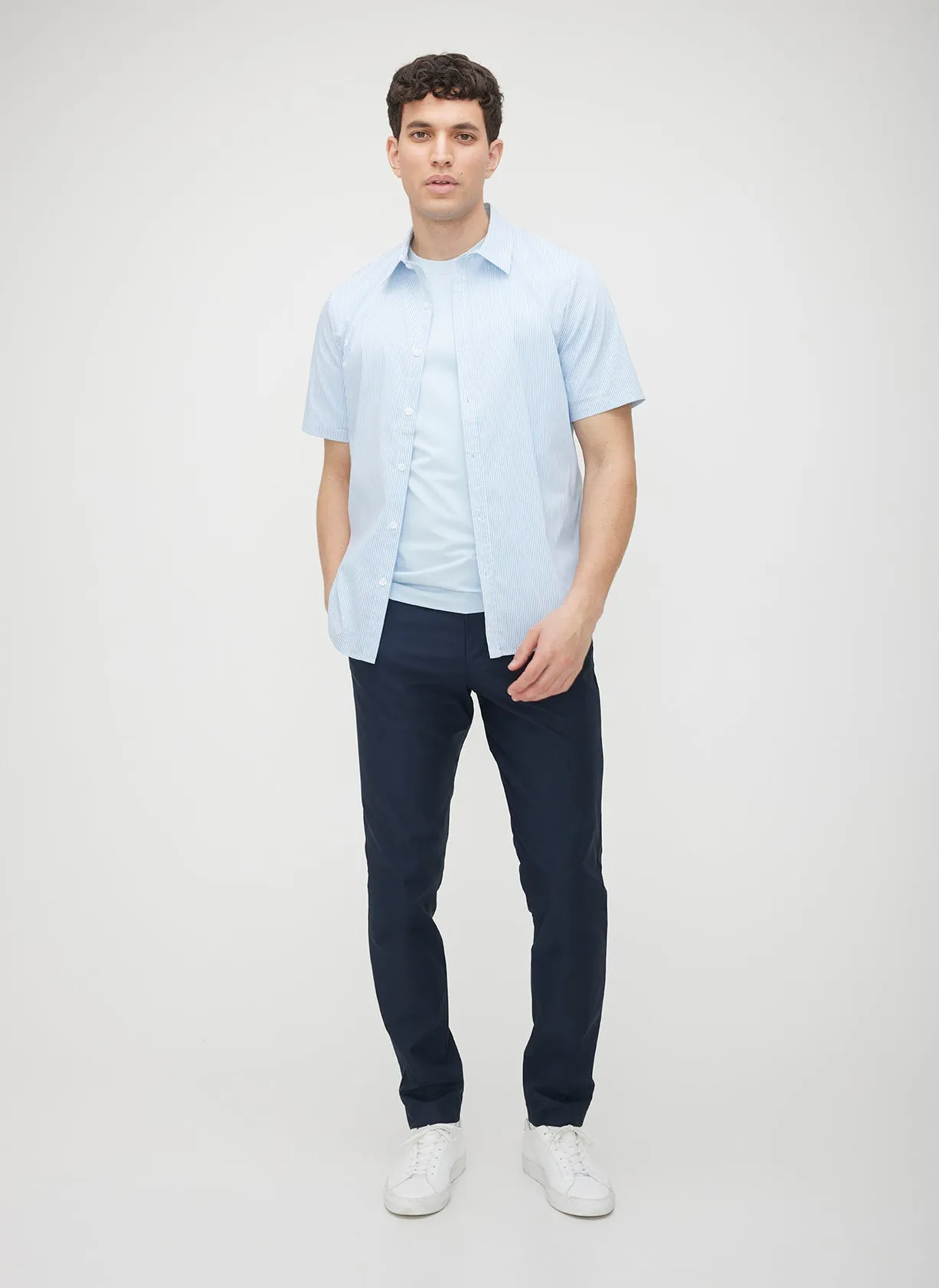 Acadia Short Sleeve Poplin Shirt sold by Kit and Ace product image thumbnail 3