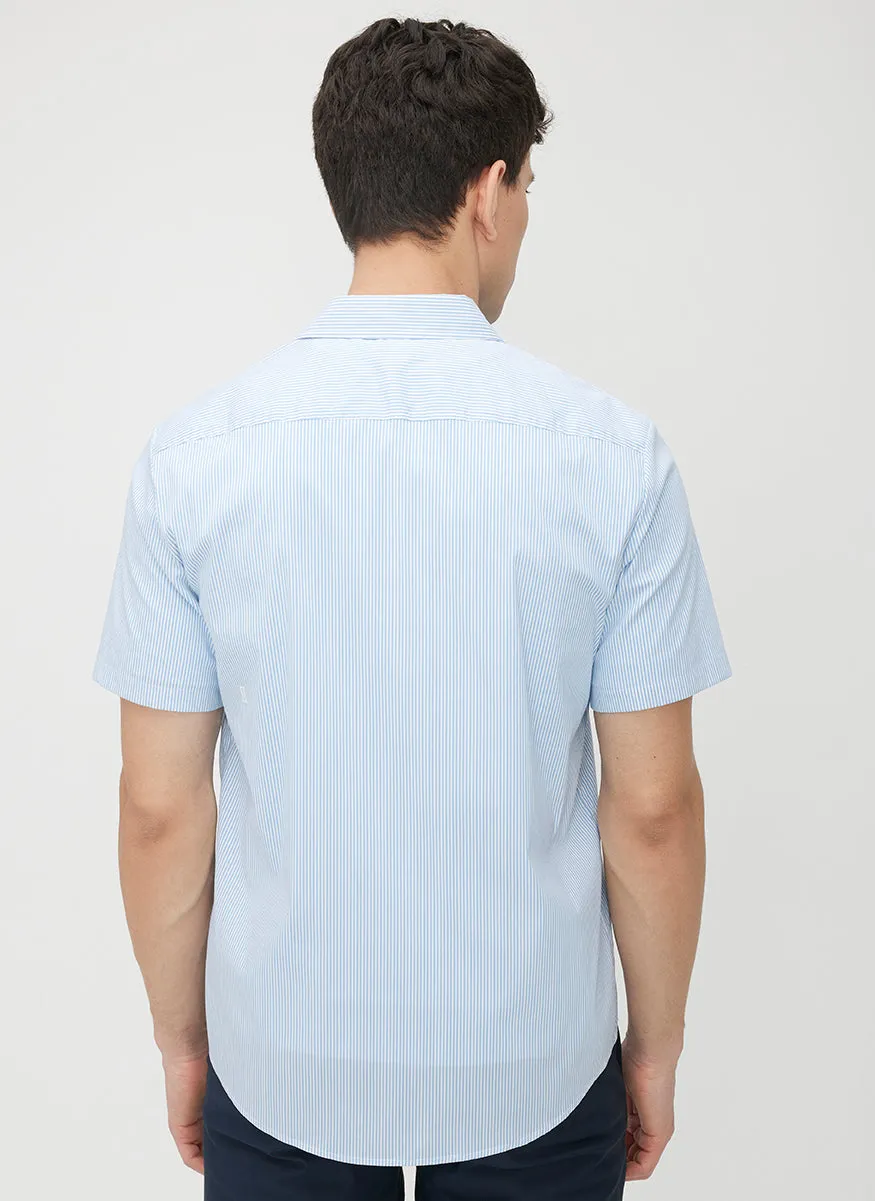 Acadia Short Sleeve Poplin Shirt sold by Kit and Ace product image thumbnail 4