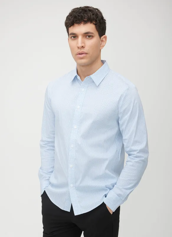 Acadia Long Sleeve Poplin Shirt made by Kit and Ace