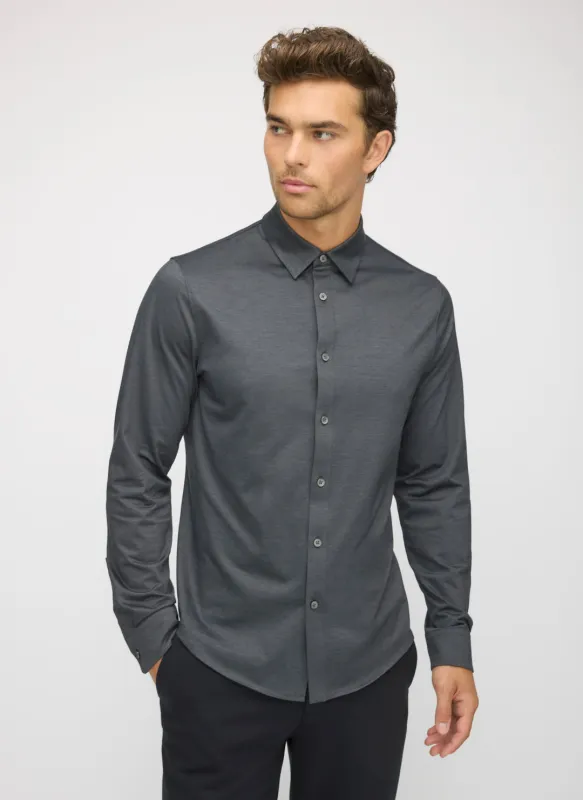 City Tech Long Sleeve Slim Fit Shirt made by Kit and Ace